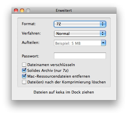 keka for mac 10.5.8