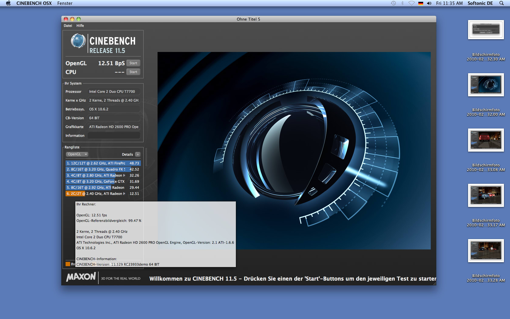 CINEBENCH 2024 download the new version for iphone
