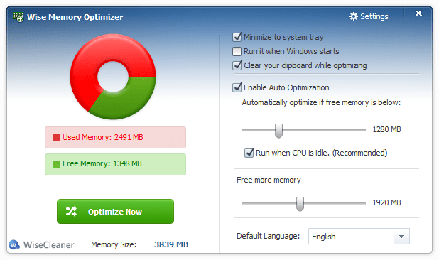 Wise Memory Optimizer 4.1.9.122 instal the new for android