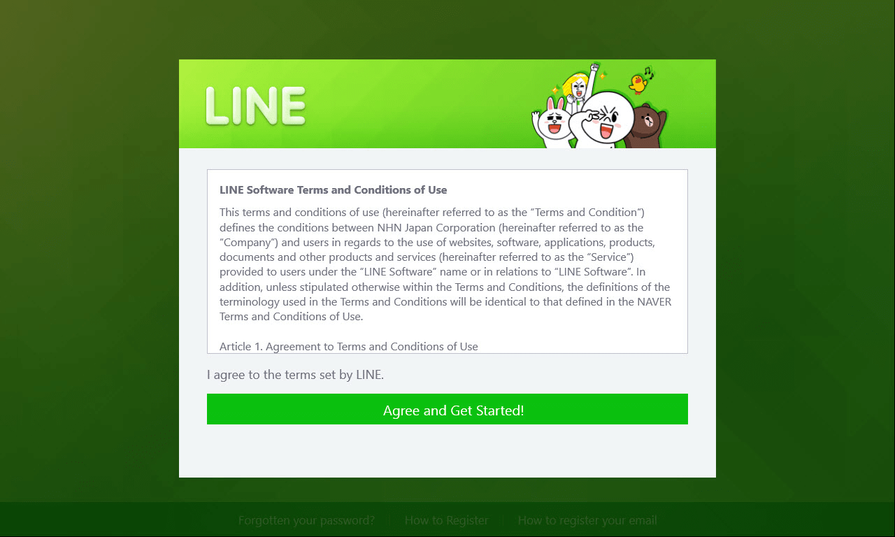 line for windows download