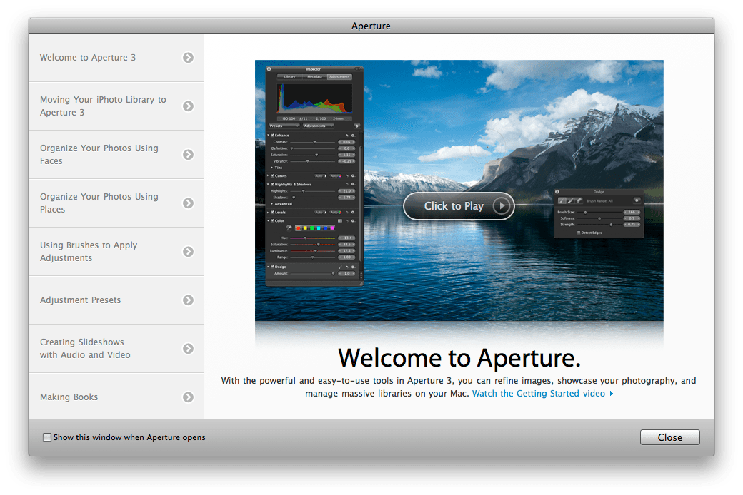 aperture for mac free download crack