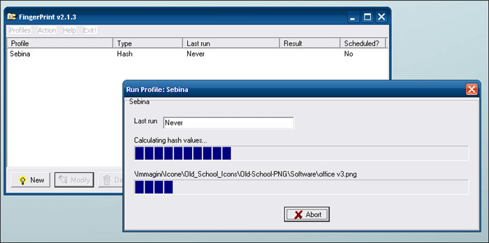 sfg demo fingerprint software download