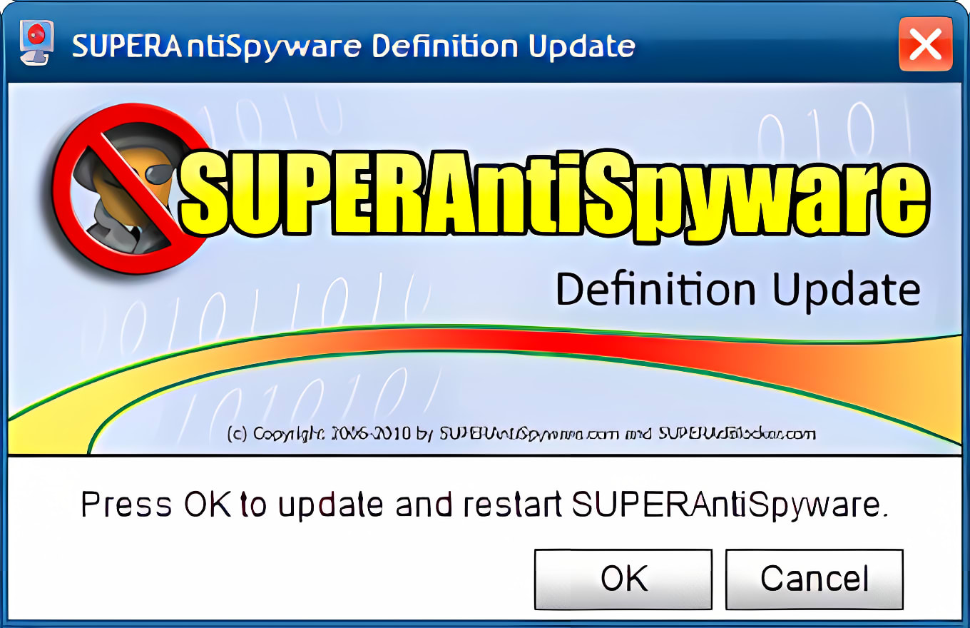 superantispyware database update failure