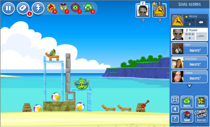 angry birds with friends for laqptops