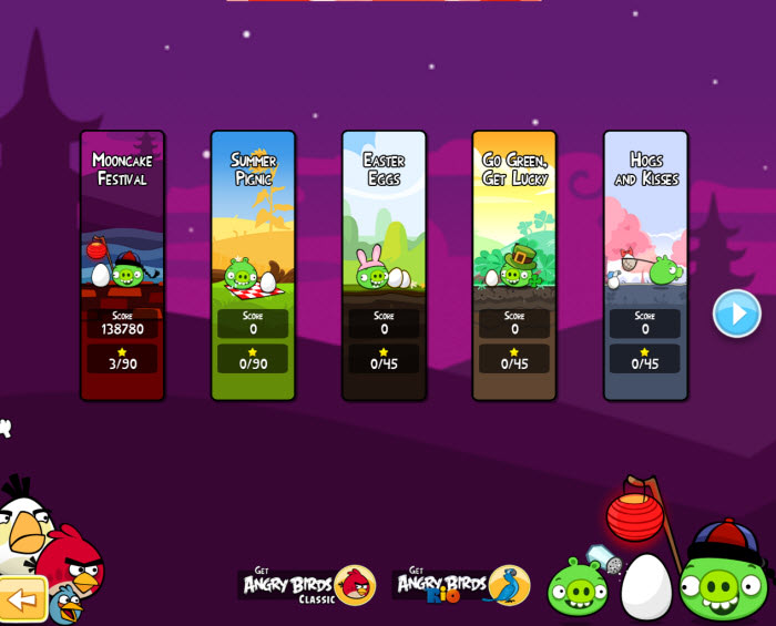   Angry Birds Seasons -  5