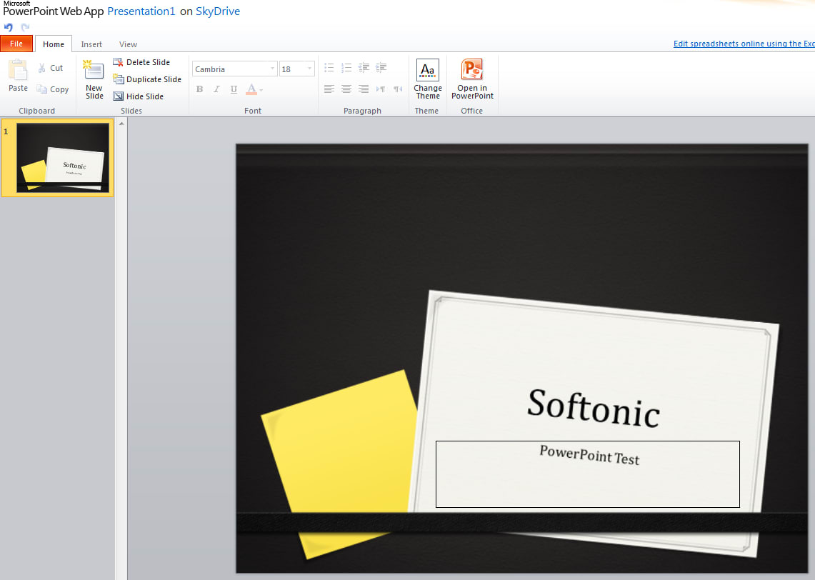 Microsoft Producer for PowerPoint 2010 Online
