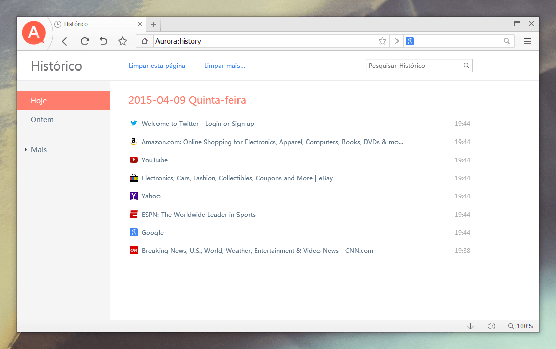 download free Aurora browser