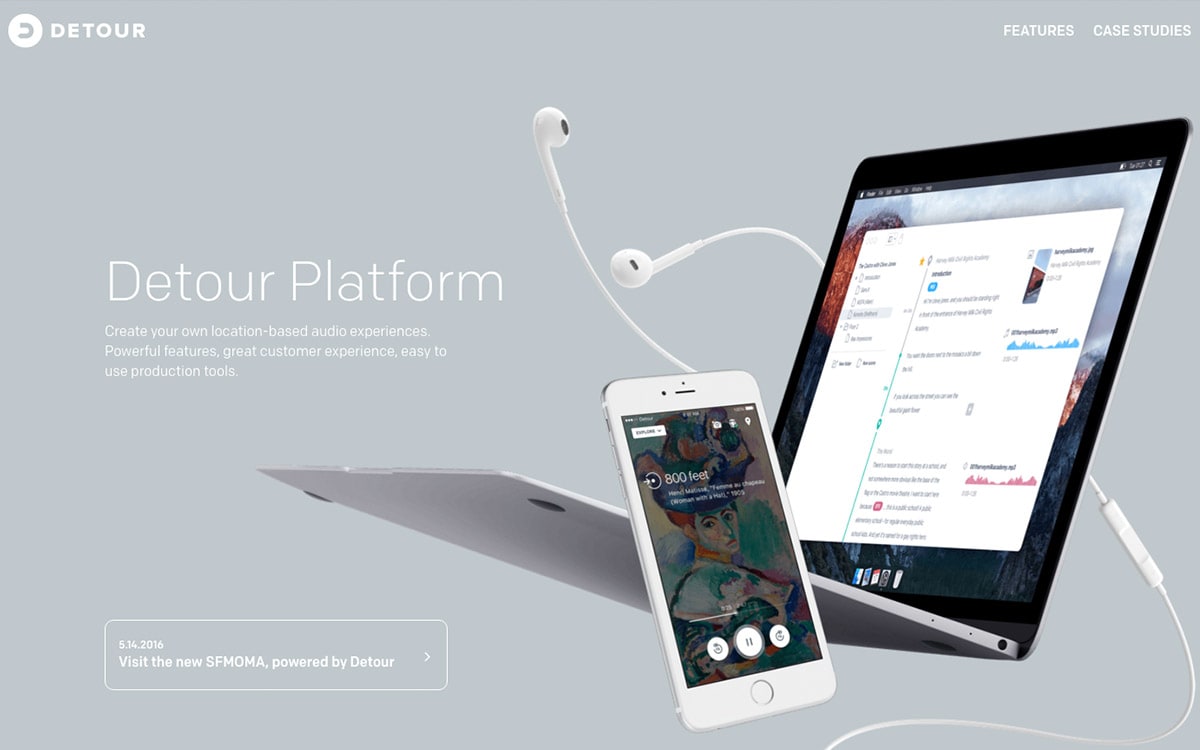 最新 Detour Platform オンライン Web-App