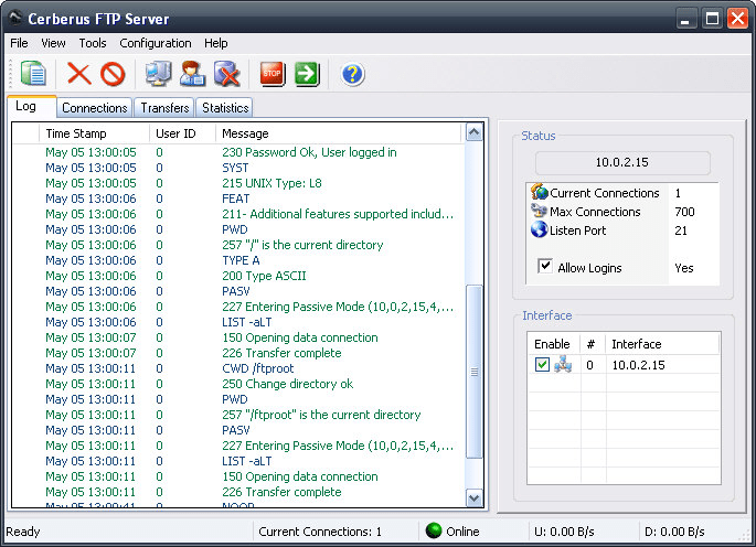 Cerberus FTP Server - Free download