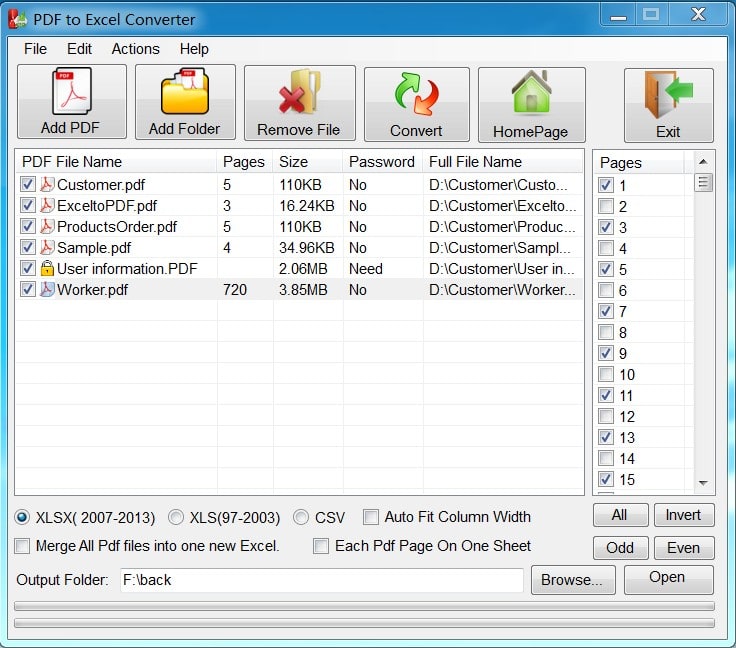 excel to pdf converter multiple files Excel converter xls ailt windows convert xp vista 2003 2000