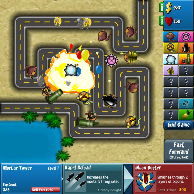 bloon tower defense city