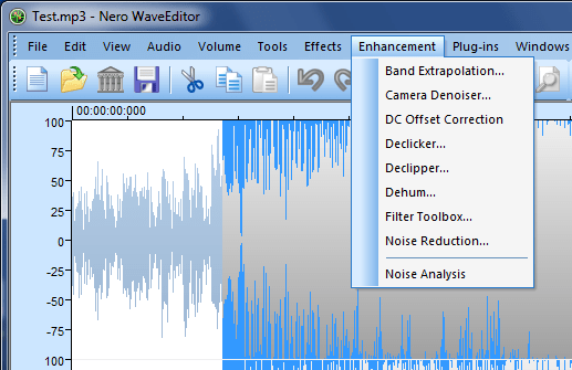  Nero Wave Editor  -  4