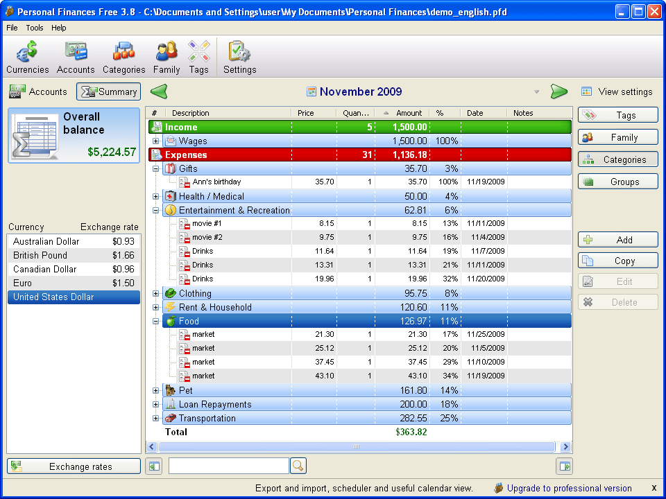 personal finance software for windows