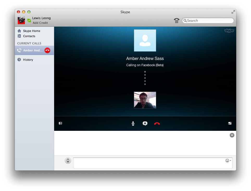 where make calls skype app mac