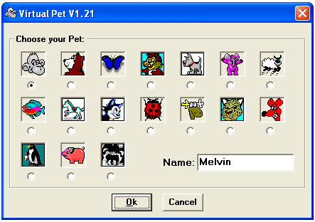 virtual desktop pets