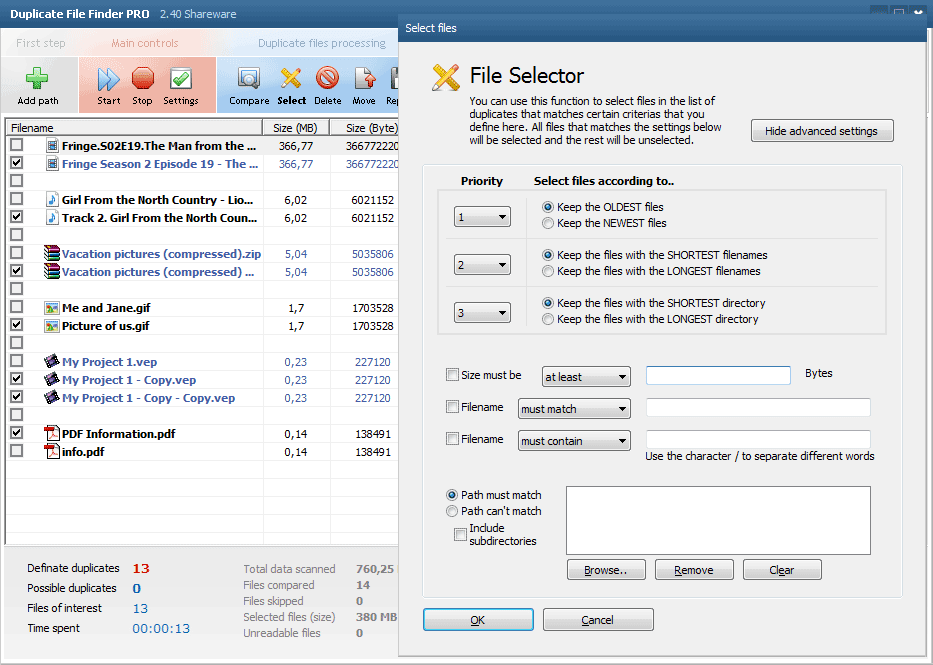 for mac download Duplicate File Finder Professional 2023.15