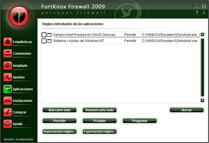 Fort Firewall 3.9. instaling
