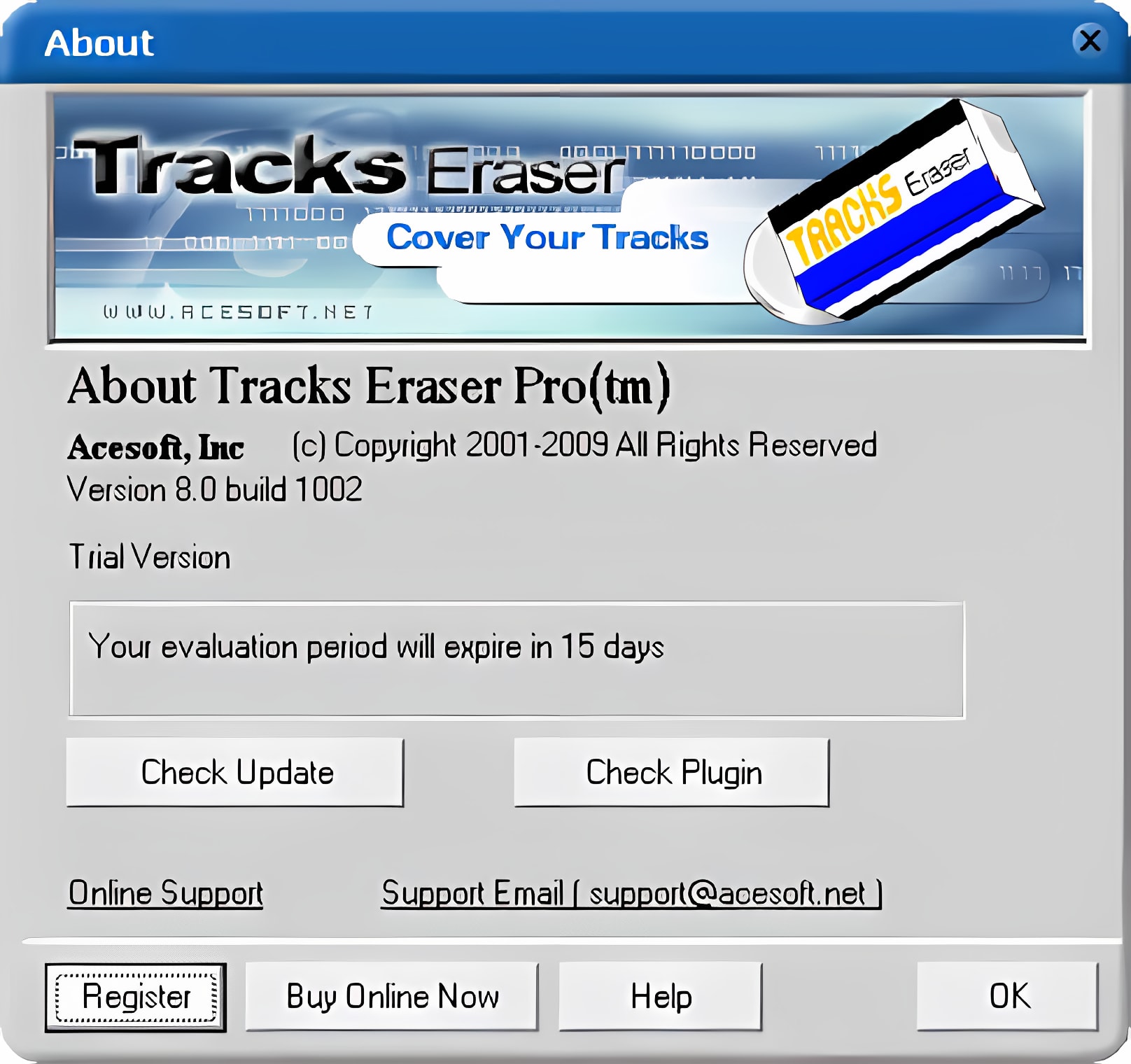 track eraser for mac