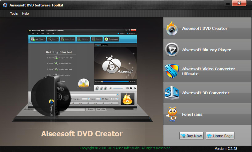 download Aiseesoft DVD Creator 5.2.62