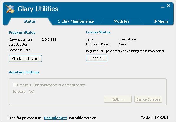 glary utilities portable