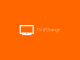 Application tv orange iphone