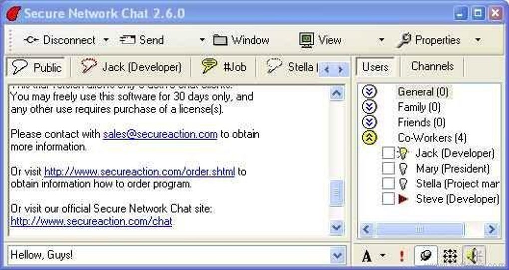 Free Chat Network