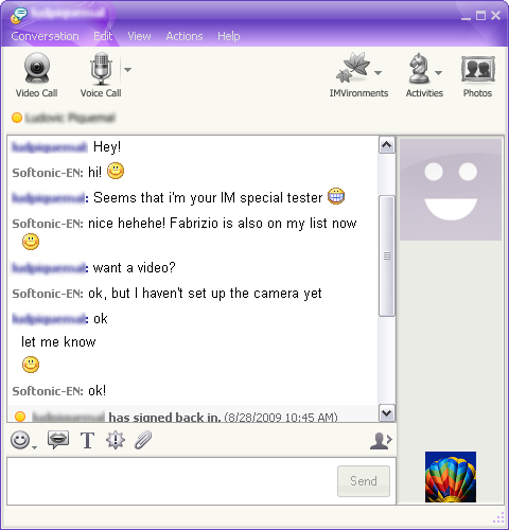 Online Yahoo Chat Room