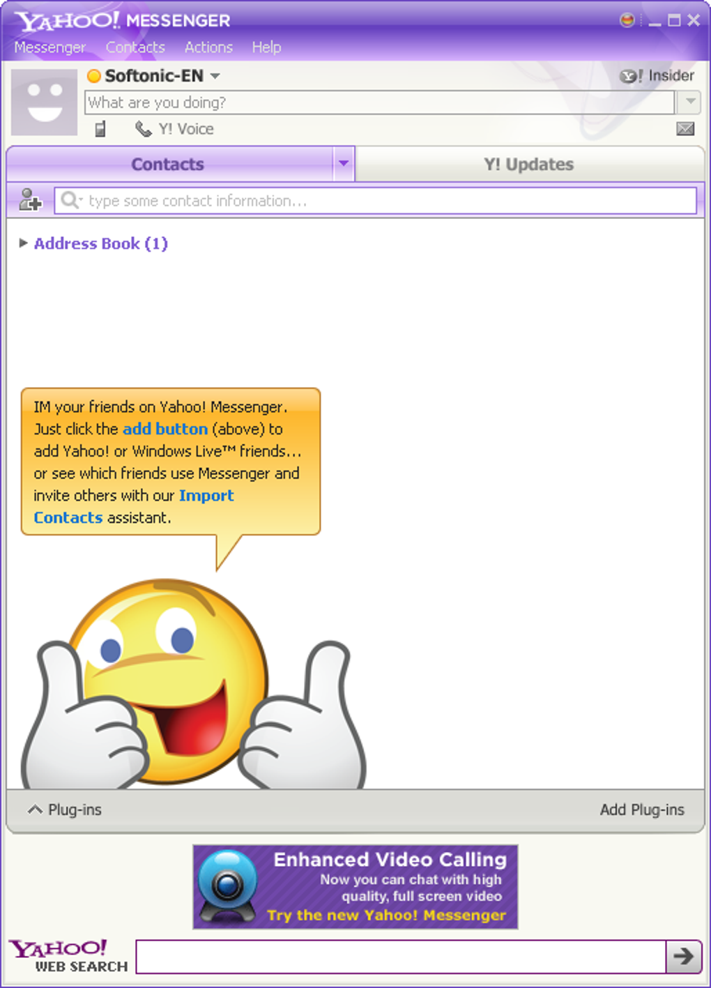 Yahoo Webcam Chat