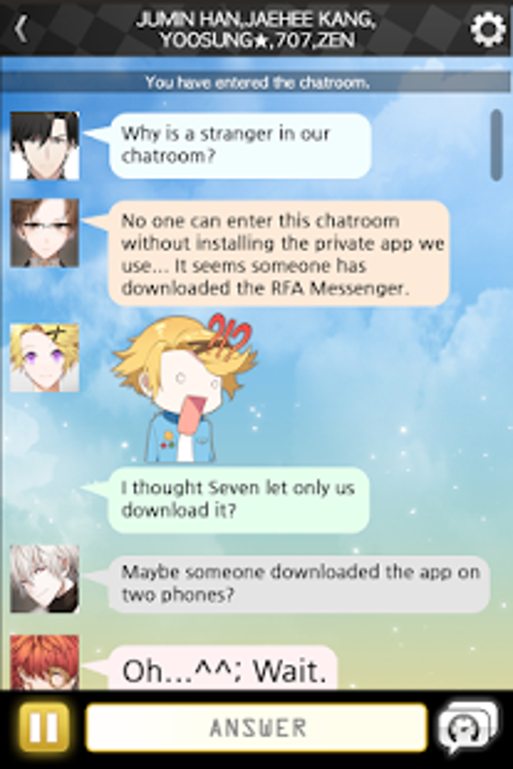 Chatting Rooms Without Registration