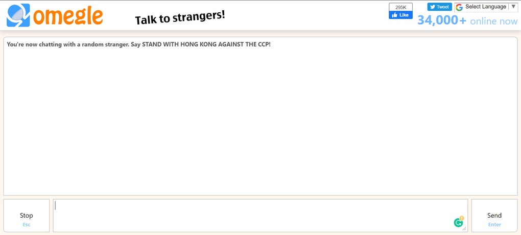 Omegle Talk To Strangers Facecam