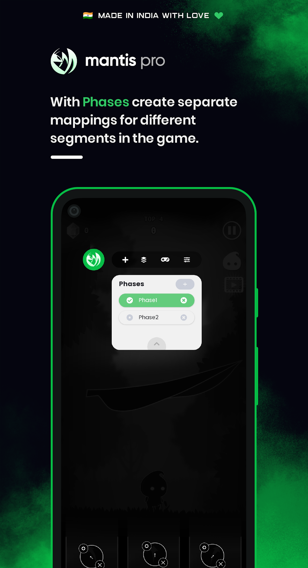 Mantis Mobile App Interface