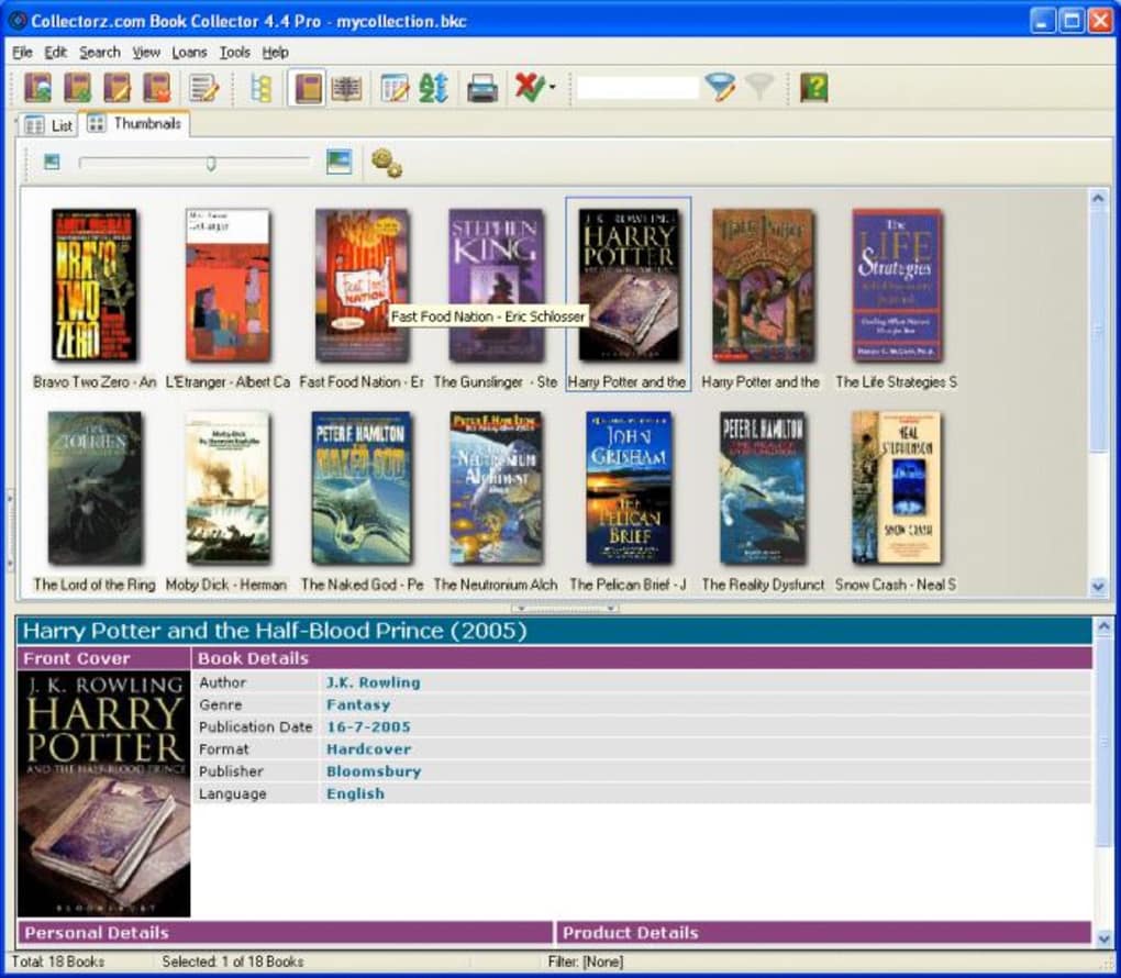 best database software for book collectors
