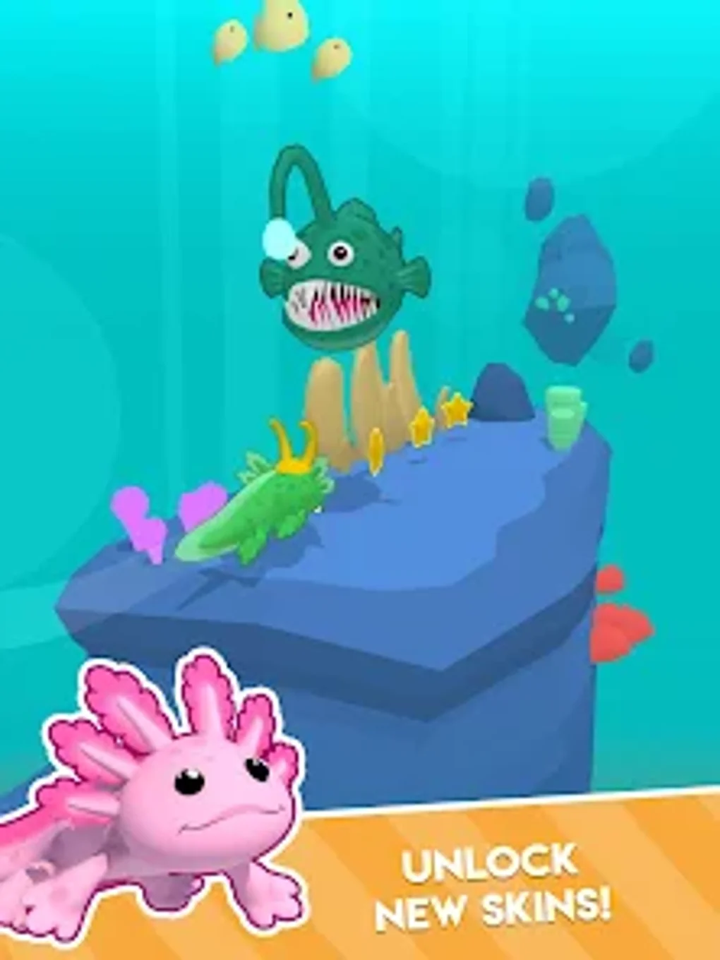 Axolotl Rush для Android — Скачать