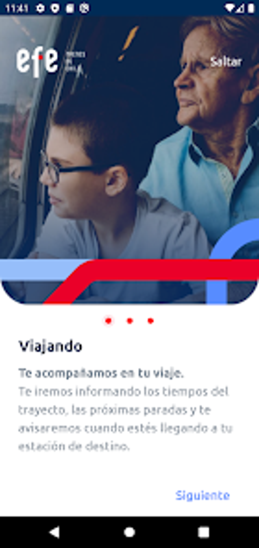 Android I in EFE Trenes De Chile ndir