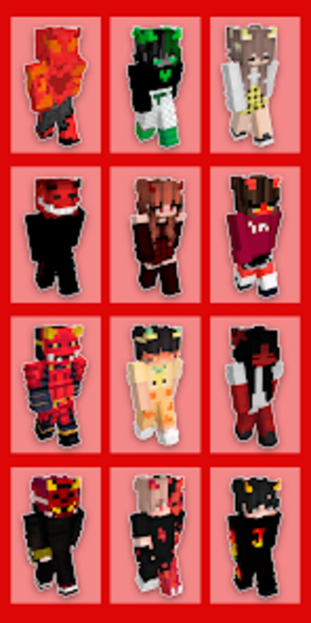 Skins for Minecraft Demons voor Android - Download