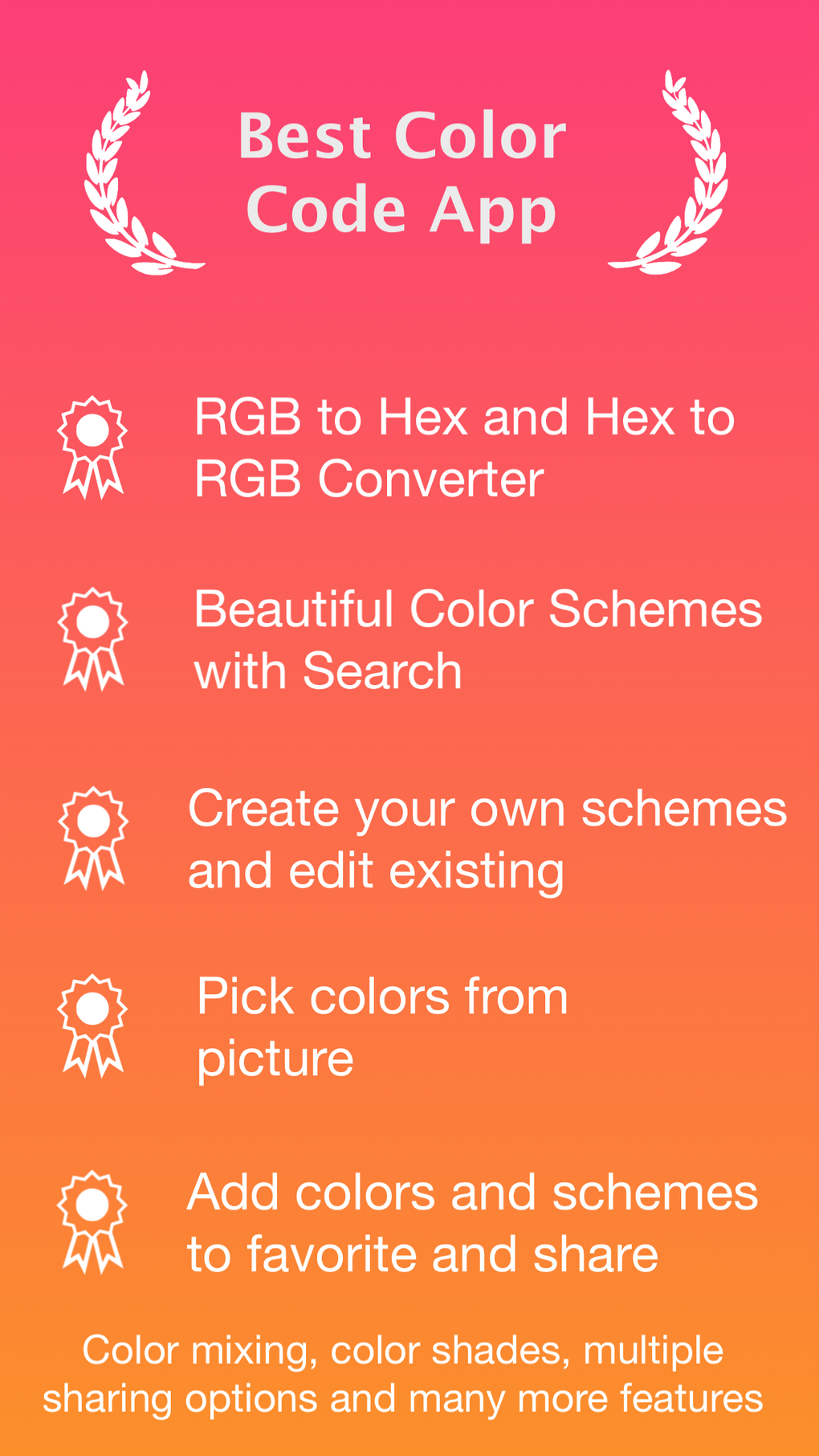 Color Scheme Mix Converter For IPhone Download