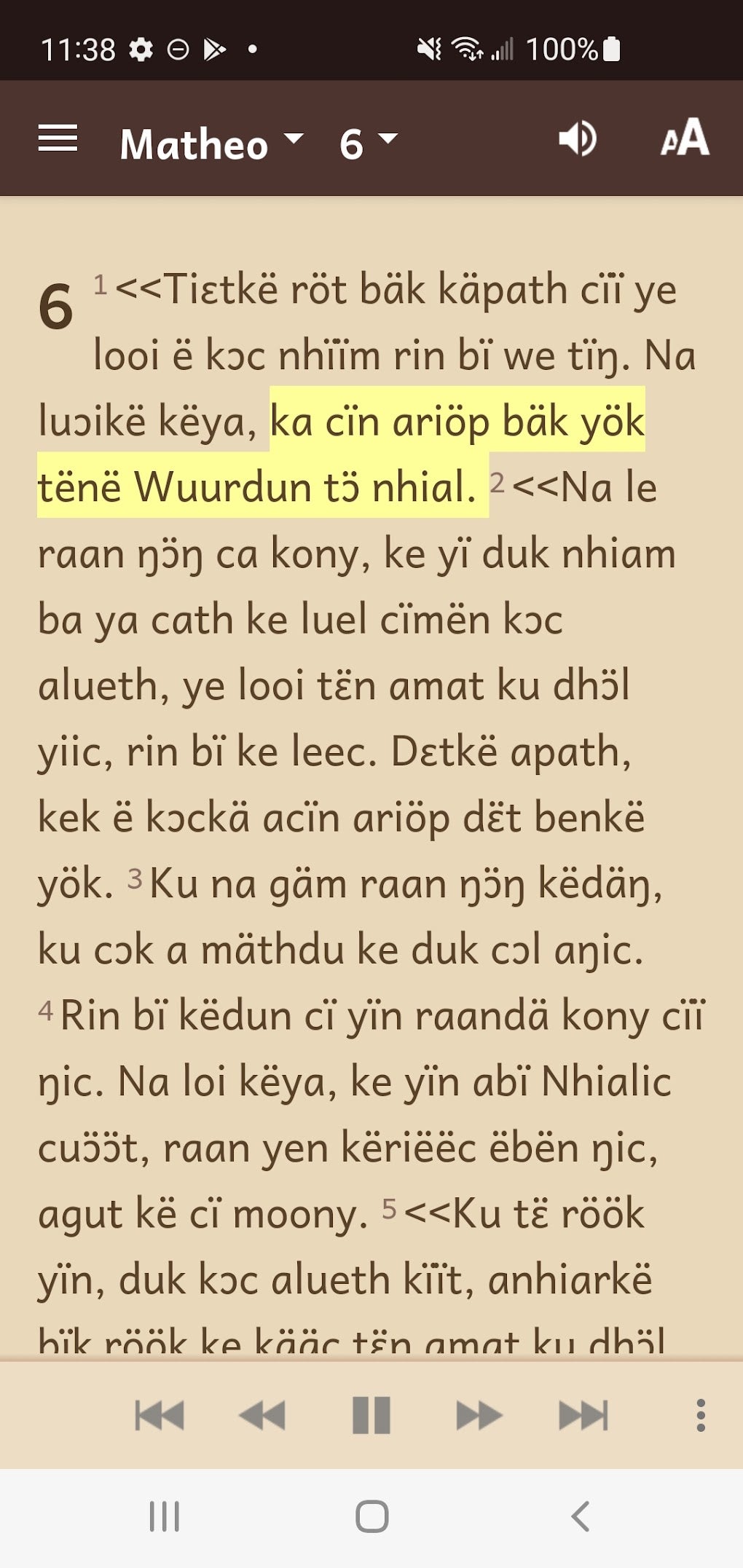 Dinka Rek Bible para Android - Descargar