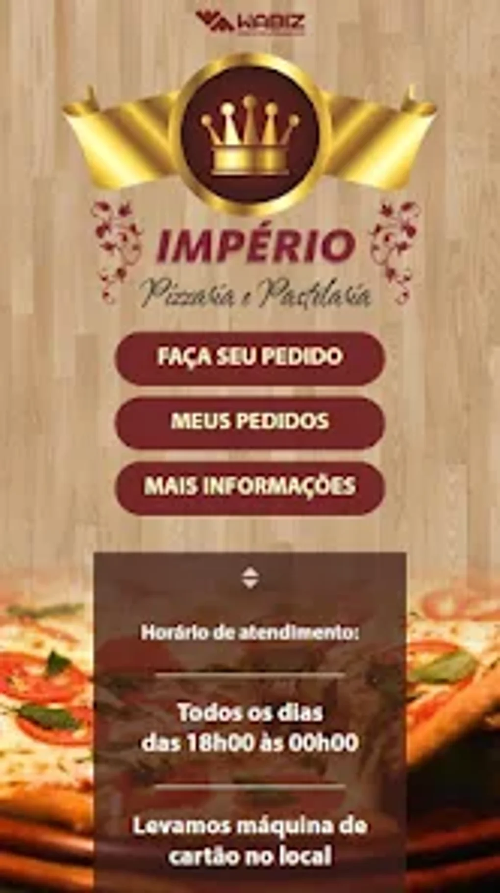 Império das Pizzas - Atendimento todos os dias com PROMOÇÕES