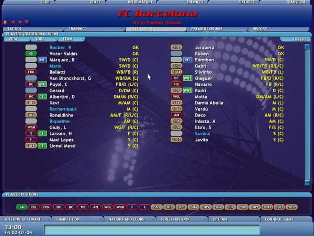 football manager 2005 dowload full game