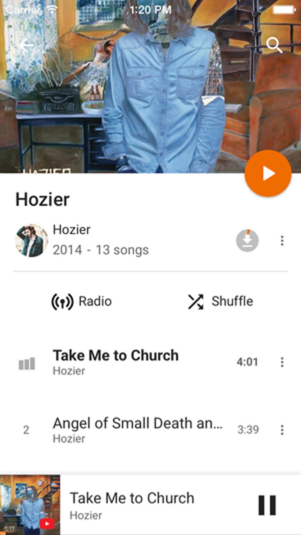 Google Play Music لنظام Iphone تنزيل