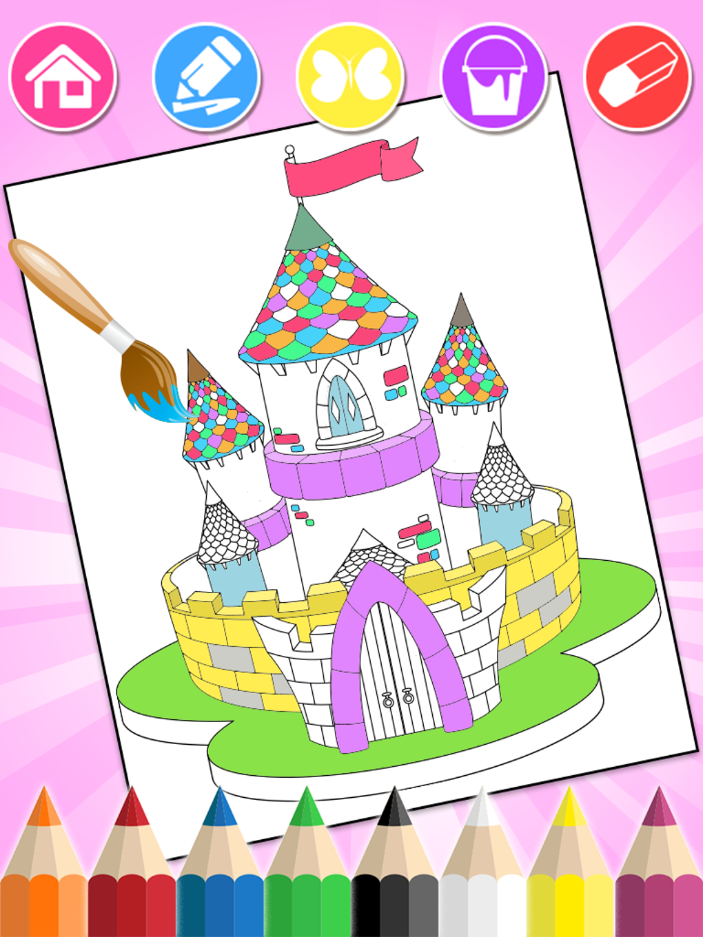 Download do APK de Princesa Para Colorir Glitter para Android