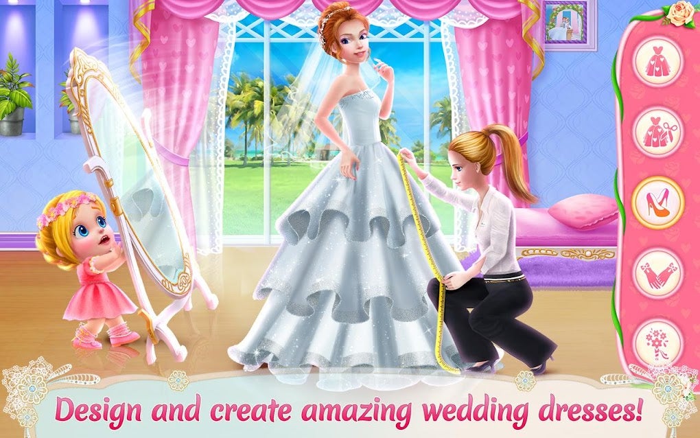 free girl wedding games