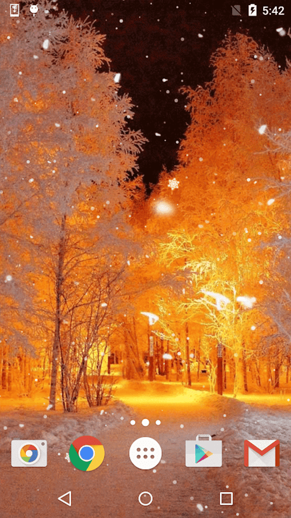 Winter Snow Live Wallpaper APK for Android Download
