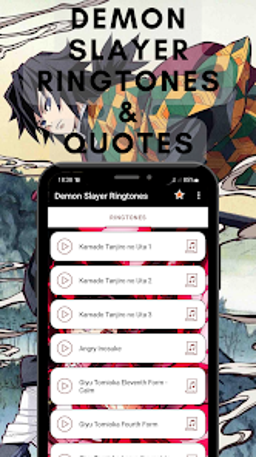 Demon Slayer Ringtones для Android — Скачать