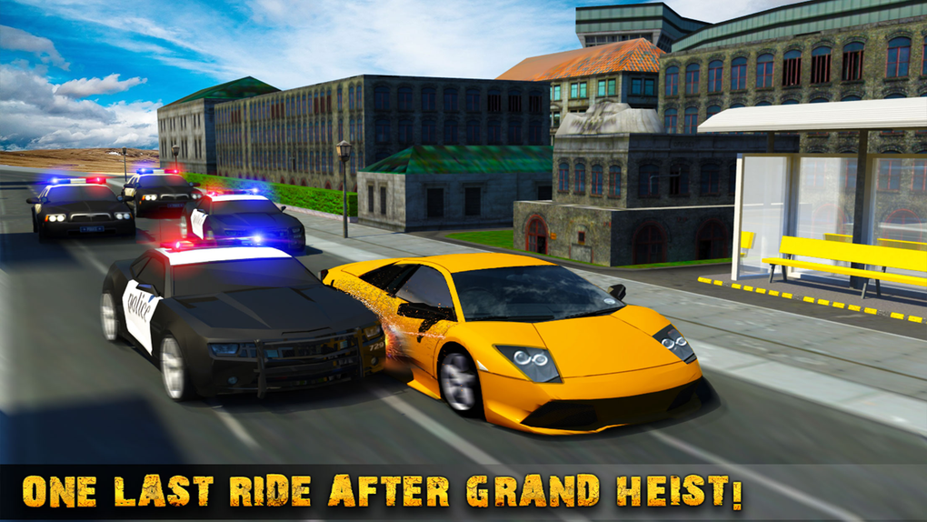 Police Chase Car Escape - Hot Pursuit Racing Mania لنظام iPhone - تنزيل