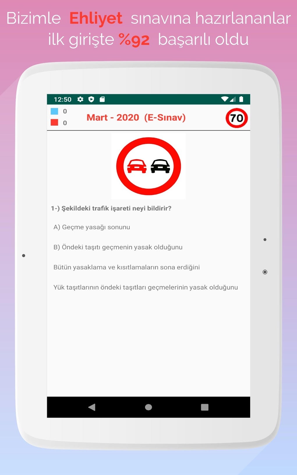 Ehliyet sınav soruları 2022 for Android Download