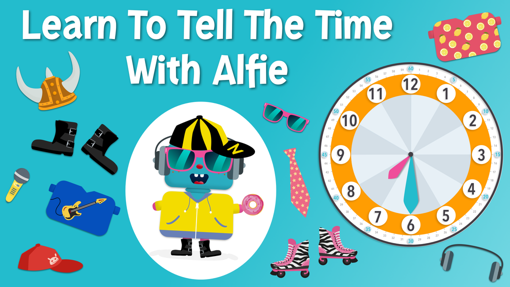 learn-to-tell-time-with-alfie-para-iphone-download