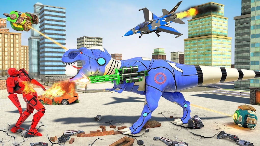 Android Dinosaur Robot Car Games Android Dinosaur Robot Car Games
