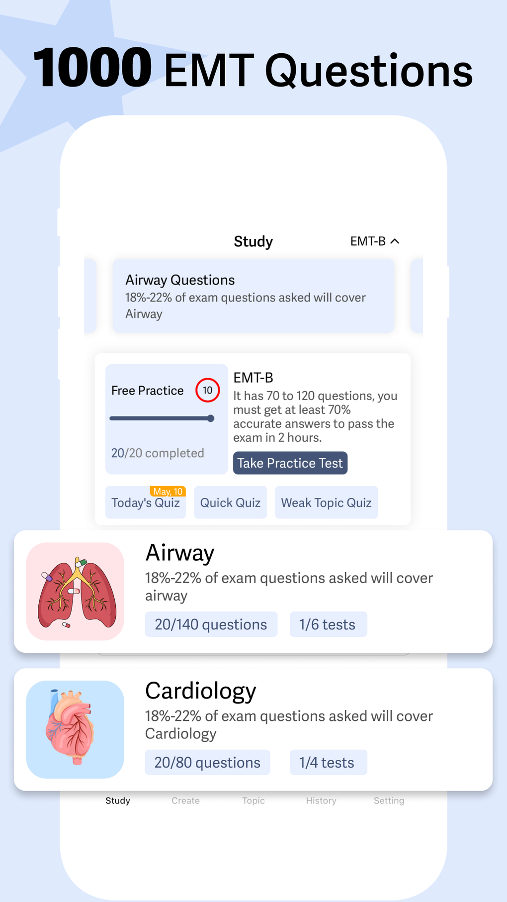 EMT B Prep 2023. Para IPhone - Download