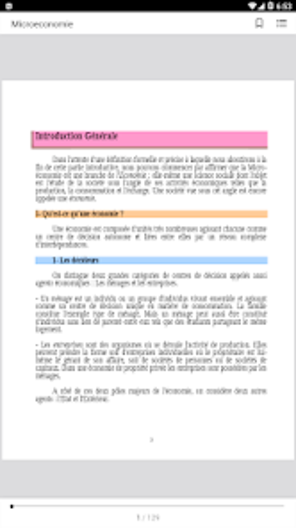 Cours Microeconomie Complet For Android - Download